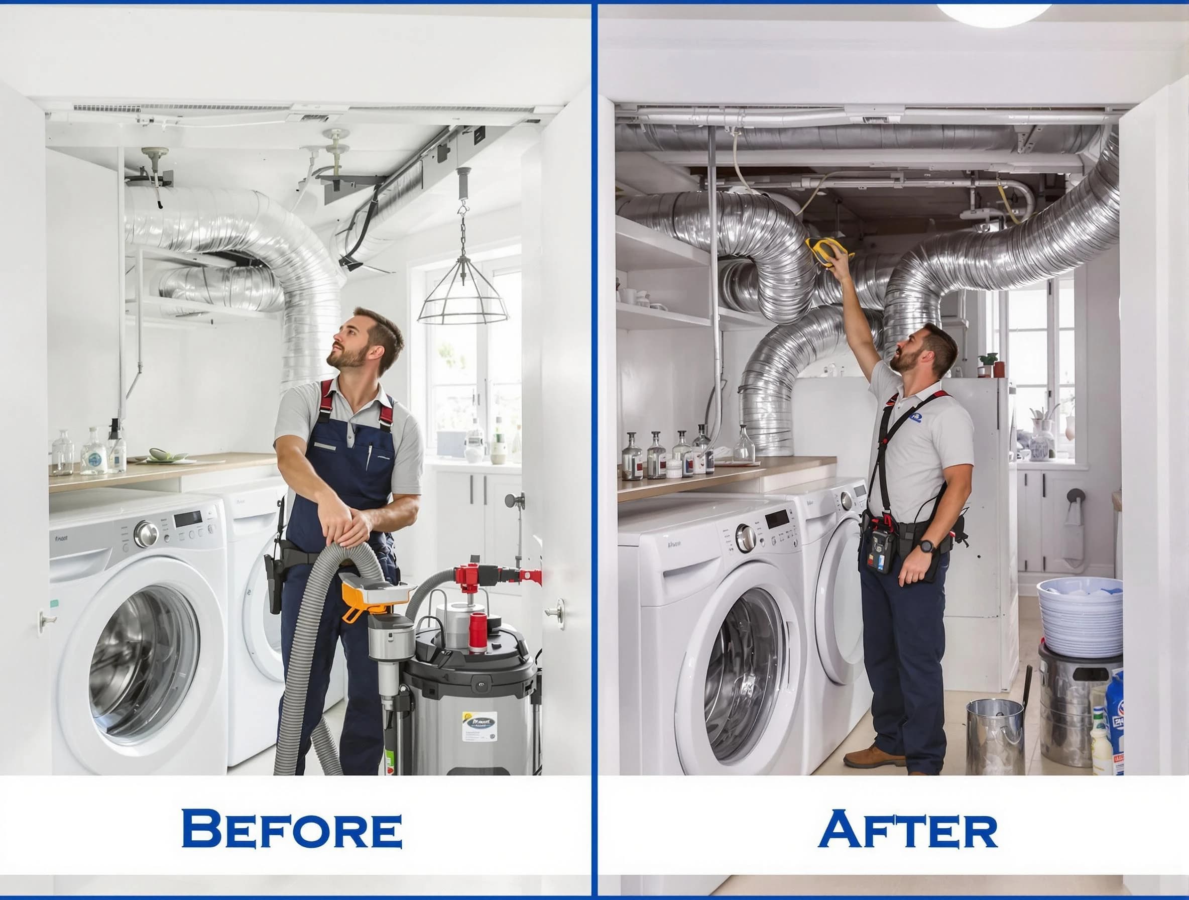 Expert gas dryer vent cleaning by Tuckahoe Dryer Vent Cleaning in Tuckahoe