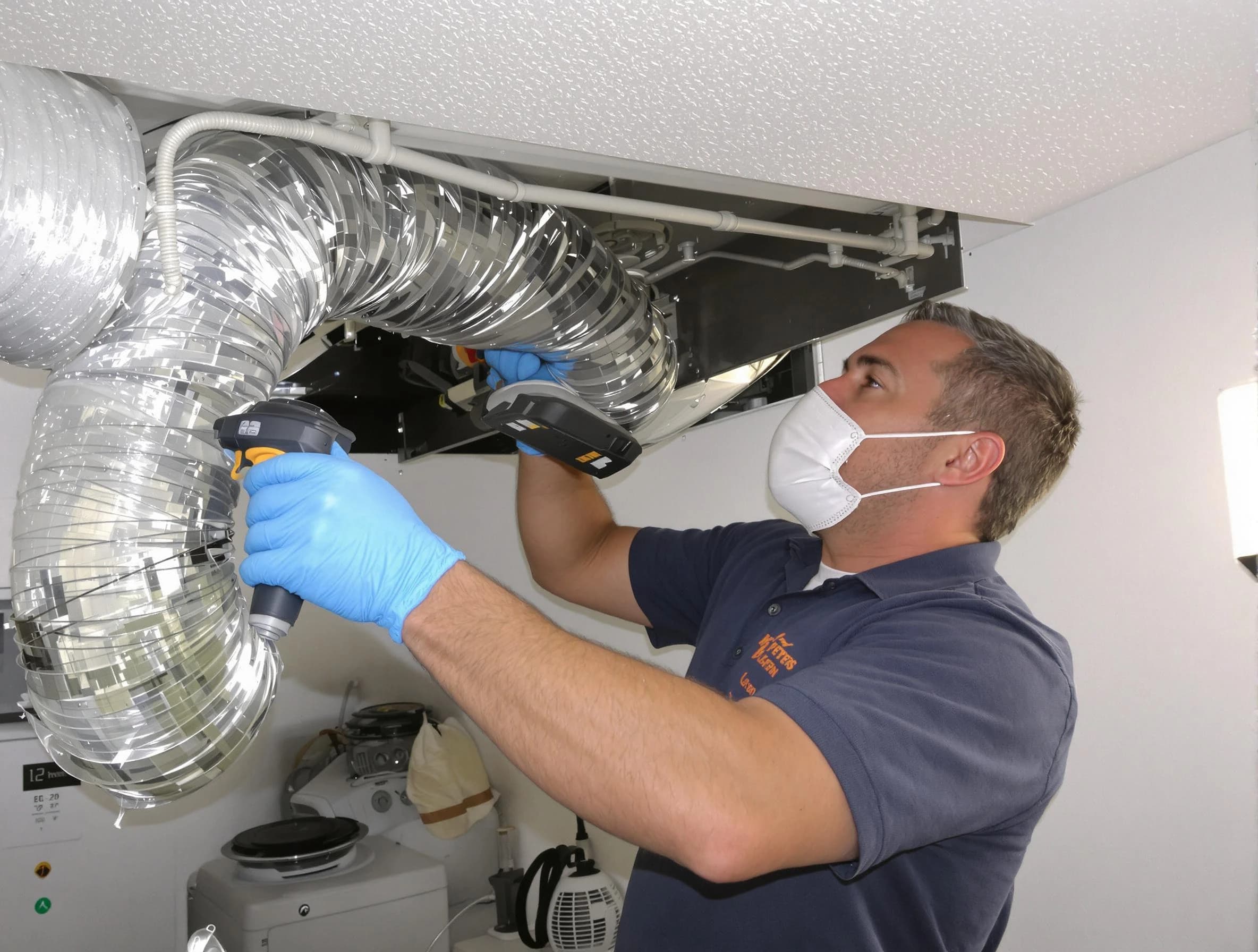 Tuckahoe Dryer Vent Cleaning professional performing thorough residential dryer vent cleaning in Tuckahoe