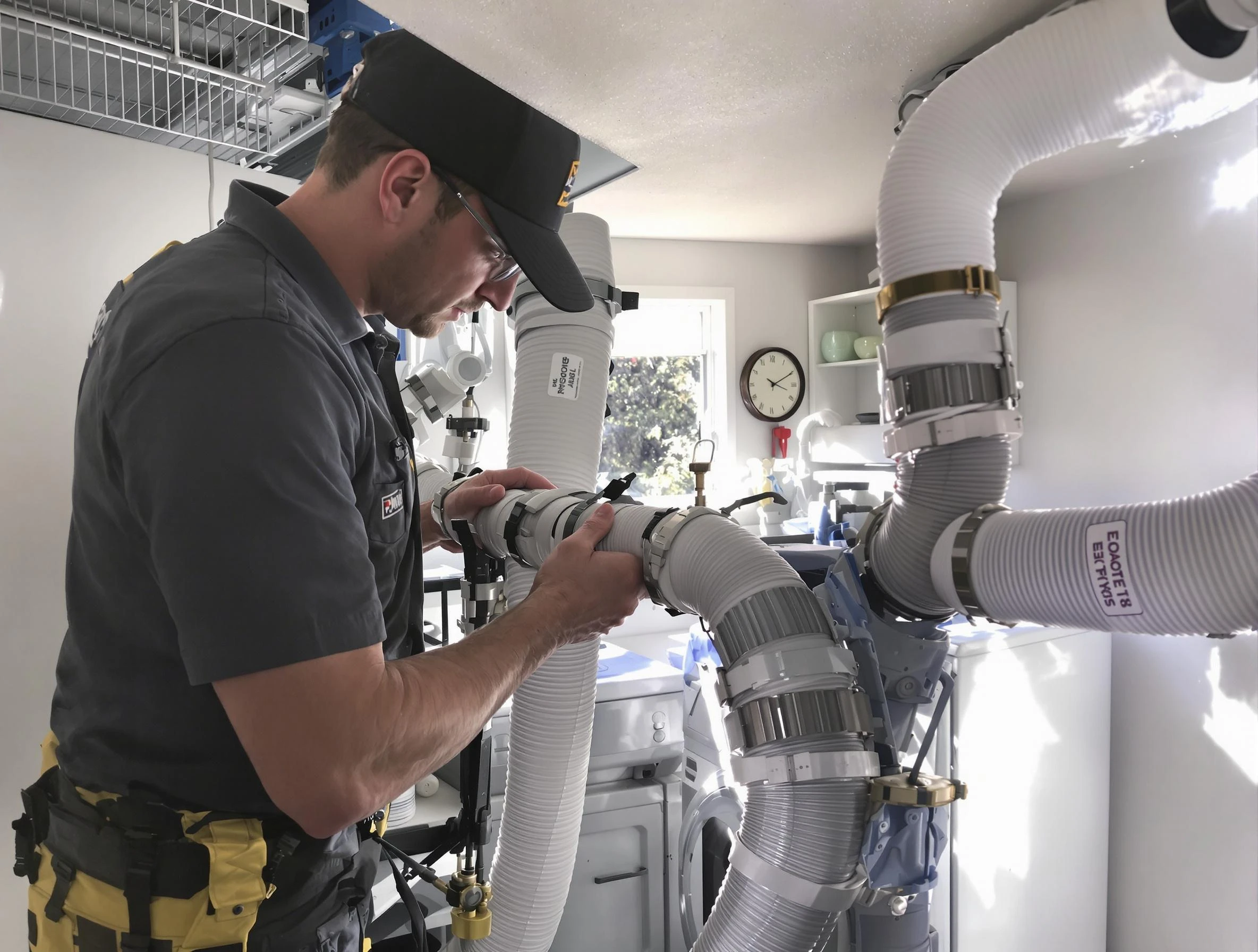 Dryer Vent Hose Installation in Tuckahoe