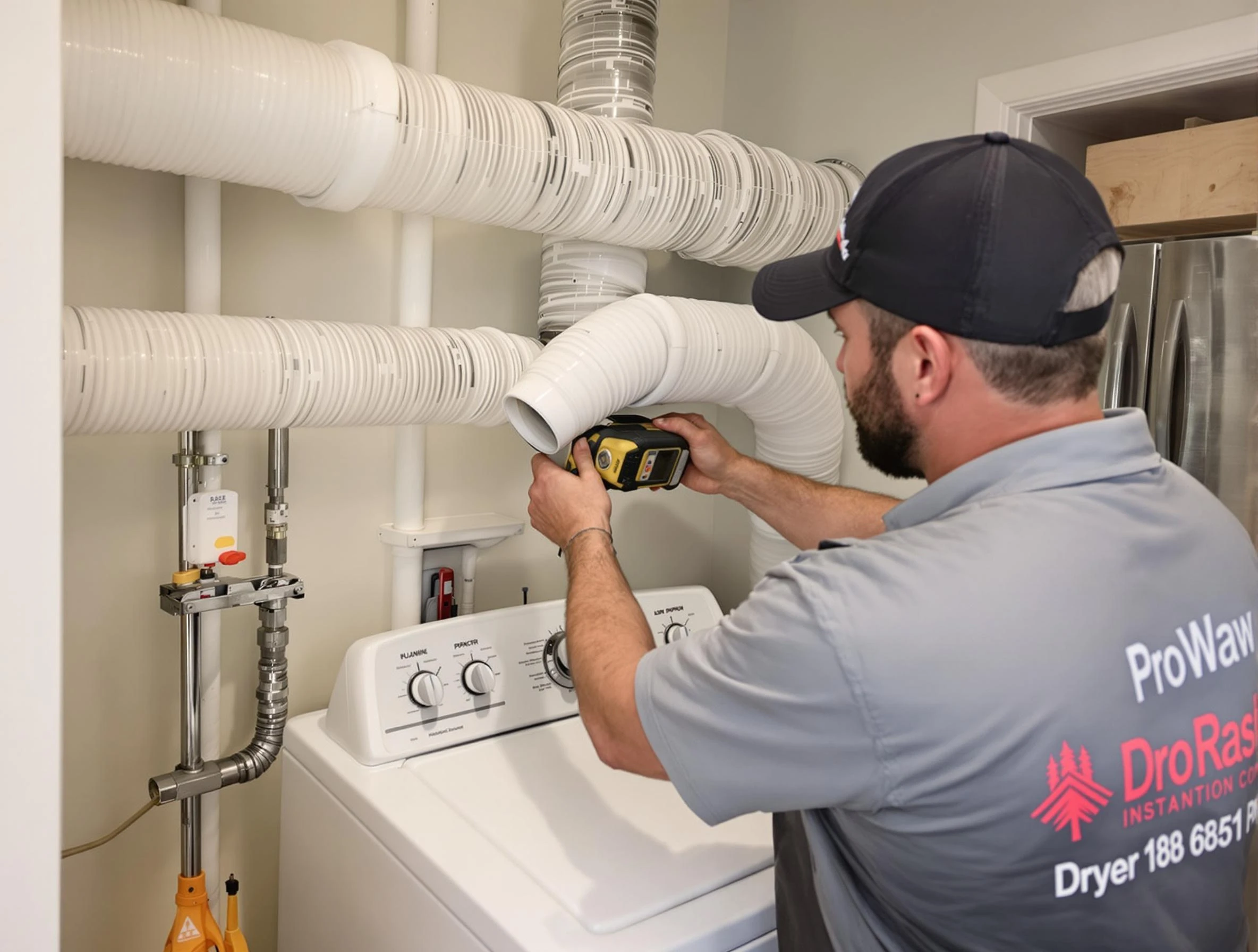 Professional dryer vent hose installation by Tuckahoe Dryer Vent Cleaning in Tuckahoe